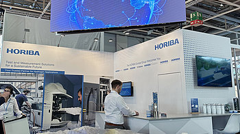 HORIBA booth at Hannover Fair 2023