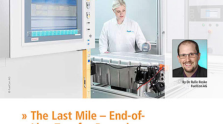 Scientic Article „The Last Mile – End-of-Line Test for Batteries“