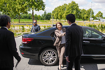 Visit Japanese Ambassador Shino at Horiba Fuelcon 