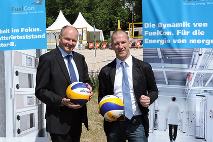 Beachvolleyball-Turnier FuelCon Masters 2016