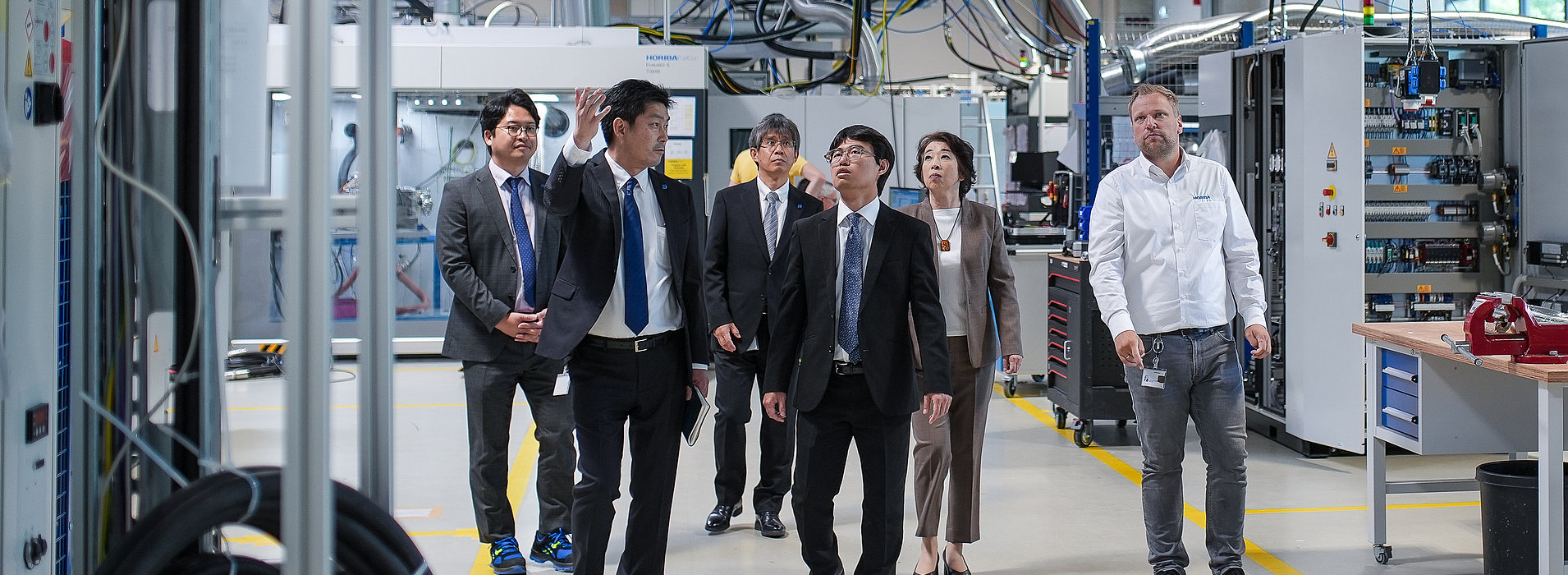 Visit Japanese Ambassador Shino at Horiba Fuelcon 